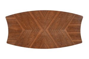 <b>High</b> Quality Curve Dining <b>Table</b> Solid Wood Handmade Furniture for Modern Home <b>Kitchen</b> Dining Room Restaurant Cafe - Product Image 3