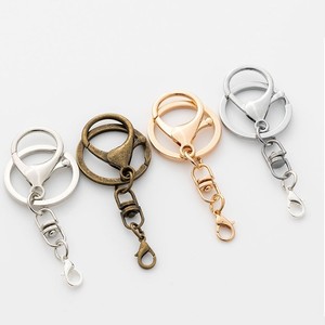 Llavero personalizado DIY de 30mm con cierre de resorte de langosta, accesorios de Metal de estilo Vintage para manualidades y regalos, venta al por mayor - Product Image 3