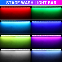 Luces de escenario de calidad, luces profesionales para DJ, control DMX para eventos, iluminación de escenario con flash, barra de luz LED para pared, equipo para sistemas de iluminación en iglesias.