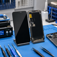 Écran LCD noir complet pour iPhone X XR XS Max 11 11 Pro 12 13 14 15 Plus Mini – Remplacement d'écran tactile avec IC