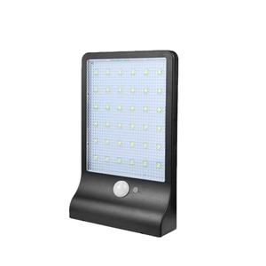 Đèn Năng Lượng Mặt Trời Gắn Tường 5.5V <span class=keywords><strong>5W</strong></span> 36 Led Đen Trắng Nhỏ Pc Abs Pir Cảm Biến Chuyển Động Ngoài Trời Sân Vườn Gắn Tường - Product Image 1