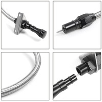 Varilla Medidora de Aceite de Motor de 530 mm Compatible con Chevrolet, Indicador de Nivel de Aceite de Motor para Modificación de Automóviles, Piezas de Repuesto