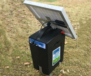 Solar Powered Bộ Sạc Trở Kháng Thấp Hàng Rào Điện Energizer Và Bộ Sạc Cho Trang Trại Hàng Rào Điện - Product Image 5