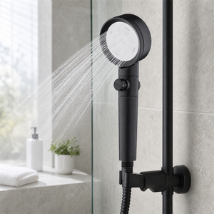 Accesorios <span class=keywords><strong>de</strong></span> grifo <span class=keywords><strong>de</strong></span> baño <span class=keywords><strong>de</strong></span> alta presión Cabezal <span class=keywords><strong>de</strong></span> ducha <span class=keywords><strong>de</strong></span> flujo <span class=keywords><strong>de</strong></span> <span class=keywords><strong>agua</strong></span> ajustable con botón <span class=keywords><strong>de</strong></span> encendido/apagado Hecho <span class=keywords><strong>de</strong></span> plástico ABS duradero - Product Image 4
