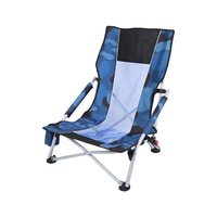 Chaises de plage pliantes de camping de haute qualité pour l'extérieur, design personnalisé, avec logo imprimé, pour les loisirs, à siège bas
