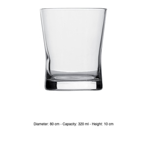 Vaso de Agua Aura 32 cl, Altura 10 cm, Diámetro 8 cm, Cristalino, Bormioli Rocco - Product Image 3