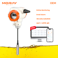Capteur de niveau de réservoir de carburant hydrostatique anti-explosion Moray ME6001W haute précision 4G LoRaWAN, transmetteur de niveau sans fil