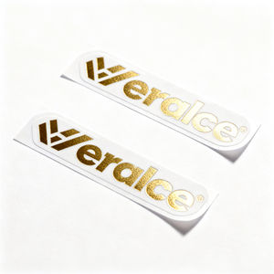 Hoja de Etiquetas <span class=keywords><strong>Adhesivas</strong></span> Impermeables Personalizables <span class=keywords><strong>para</strong></span> Gafas y Pendientes, Material de Papel con Forma y Color Personalizados, Logotipo Privado - Product Image 1