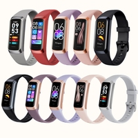 Bracelet intelligent AMOLED C60 haut de gamme, étanche IP67, moniteur de fréquence cardiaque, moniteur de santé, bracelet de fitness, appareil portable Android IOS