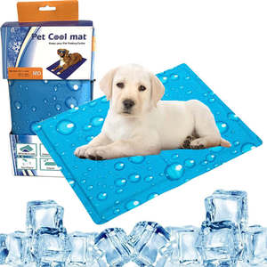 Druck aktiviertes Haustier Coole Matte Chilly <span class=keywords><strong>Dog</strong></span> Cooling MatNo Wasser oder Kühlung Benötigtes Gel-Kühl kissen für Hunde Katzen - Product Image 2