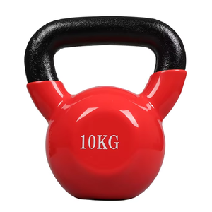 Ensemble de Kettlebells en Fonte Recouvertes de Vinyle, Faible MOQ, Solides, 2-20kg, pour Gymnastique à Domicile, Entraînement de Force et Musculation Corporelle Complète - Product Image 1