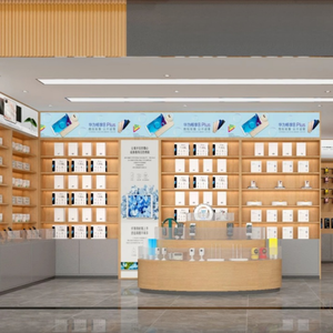 <span class=keywords><strong>Led</strong></span>-lit thiết bị điện tử điện thoại di động Showcase cửa hàng hiển thị truy cập cho điện thoại thông minh trong điện thoại di động cửa hàng thiết kế nội thất - Product Image 2