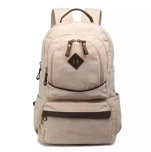 Outdoor Casual Sport large capacity Canvas Simple Leisure Fashion Durable Hiking Casual School Sports Backpacks Unisex