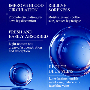 KORMESIC Crema al por mayor de 50g para alivio de venas varicosas, vasculitis, flebitis, arañas vasculares, ungüento y parche para el dolor de venas varicosas - Product Image 3