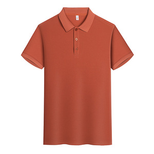 Camiseta Polo Personalizada de Manga Corta para Verano, Color Azul Marino Sólido, Poliéster, Ropa de Trabajo para Uso Diario - Product Image 2