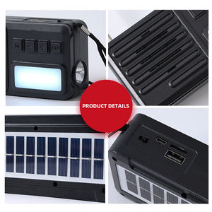 Radio FM Portátil con Luz LED Personalizada, Antena Telescópica, USB, Tarjeta TF, Receptor de Audio para Exteriores, Hogar y Personas Mayores - Product Image 6