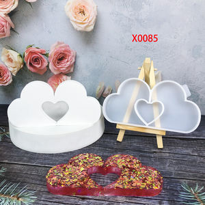 Moule en silicone pour résine fait main, style DIY, ornements décoratifs et outils pour gâteaux, pour la fabrication de résine, moule en plâtre - Product Image 5