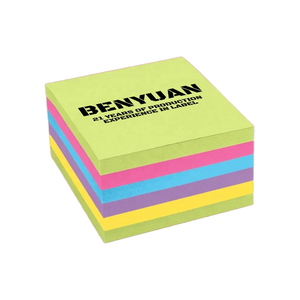 Nhà Máy Bán buôn 76*76 Mét Memo Pads lặp lại tự dính huỳnh quang notepads 3x3 inch dính ghi chú văn phòng/đồ dùng học tập - Product Image 1
