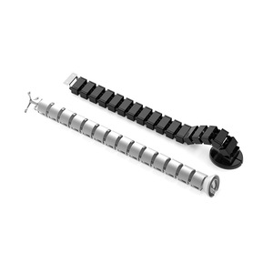 Conducto Serpentina de Plástico Flexible Qinen de 1m, 1.2m, 1.3m para Cableado de Escritorio de Oficina, Sala de Conferencias y Estación de Trabajo - Product Image 2