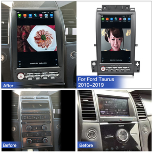 Pantalla estilo Tesla de 12.8'' con Android 14, radio para coche, GPS, navegador, estéreo, reproductor multimedia de video para Ford Taurus 2010-2019, Carplay, 4G, DSP - Product Image 3