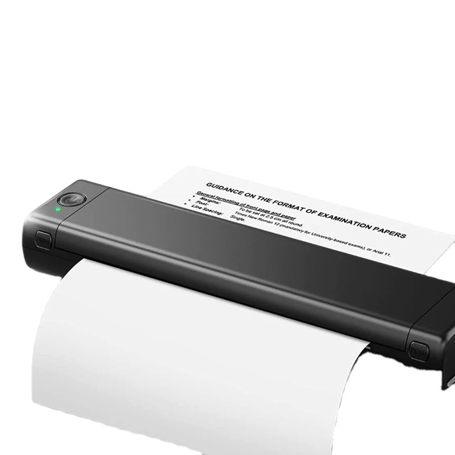 HOT LEEDOAR A4 Portable for Thermal Pocket Printer Wireless 35ppm for Android/iOS Laptops-in Stock