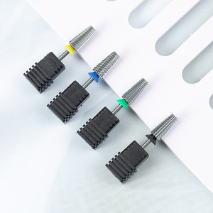 Vendita all'ingrosso punta per unghie in titanio senza taglio di sicurezza 6.0mm 5 in 1 Bit di rivestimento dritto per latta 4XC punta per unghie per rimuovere acrilico - Product Image 6