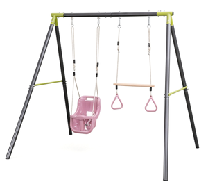 <span class=keywords><strong>Anneaux</strong></span> de gymnastique en plastique pour extérieur, pour balançoire extérieure avec barre de trapèze en bois, accessoires de terrain de jeu - Product Image 5