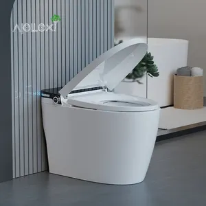 Apolloxy trang trí điện nước nóng chỗ ngồi nhà vệ sinh commode tự động closestool nhà vệ sinh chỗ ngồi Bìa