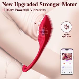 Vibratore Clitorideo Indossabile con Controllo Remoto APP, 10 Modalità di Vibrazione, Stimolatore Clitorideo Senza Mani, Impermeabile IPX7, Giocattolo per Adulti per Donne - Product Image 3