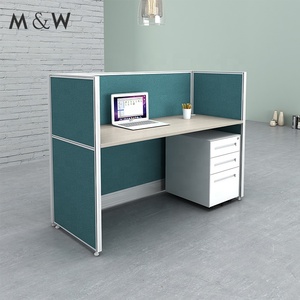 Mobilier de bureau moderne personnalisé conception populaire Table de bureau cabines poste de travail flexible pour l'école et le supermarché - Product Image 1