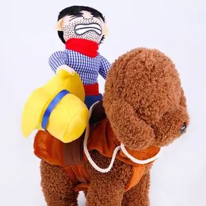 Pet Supplies Dog Doll Play Cosplay Neuheit Hunde kleidung Kostüm für Dress-up Party