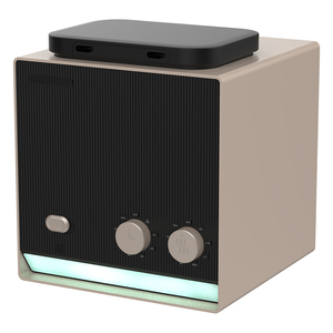 Crearoma-Difusor de aceite esencial para el hogar, luz LED azul ondulada, en una máquina dos botellas, sensación de dos olores, aroma - Product Image 1