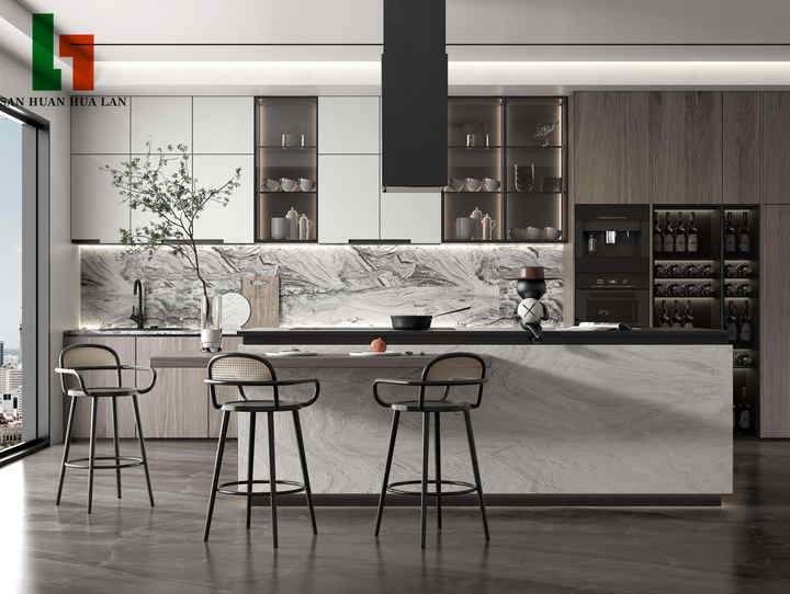 High Quality Modern Simple Style Chipboard Kitchen Cabinets ...