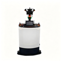 Montacargas AGV de Logística Inteligente, Montacargas Eléctrico Autónomo, Apilador para Almacenes Modernos