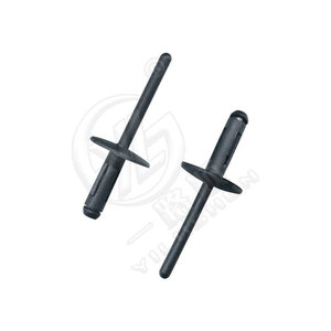 Xinyida Automotive <b>Blind</b> Rivets S Series Black <b>Plastic</b> Pull Rivets For Wheel Arch Fender Repair Fixing - Product Image 2