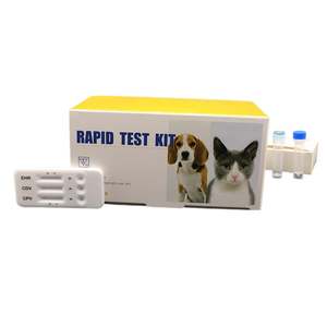 Kit de <span class=keywords><strong>test</strong></span> rapide combiné pour la parvovirose canine, la maladie de Carré et l'Ehrlichia (CPV, CDV, EHR) - Product Image 5