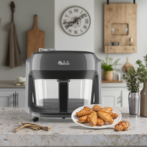 Oferta Caliente al por Mayor: Freidora de Aire Digital de Vidrio y Horno Tostador para Uso en Cocina - Product Image 1