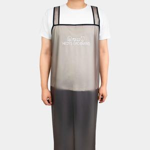 HEDYS GROOMING Черный уретановый полупрозрачный регулируемый водонепроницаемый комфортный фартук H-типа для собак (размеры S/L) – для ежедневного использования - Product Image 6