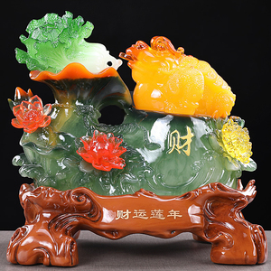 Ranas de la Fortuna Feng Shui, Sapo como Adorno de Feng Shui - Product Image 5