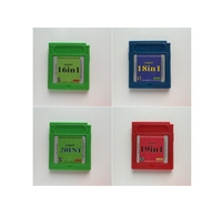 Cartouche de jeux vidéo multi-jeux 16 bits Super All 16 18 19 20 22 en 1 pour console portable