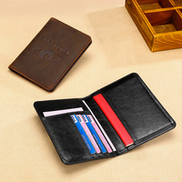 Porte-passeport de voyage en cuir véritable avec logo personnalisé, blocage RFID, porte-cartes de haute qualité, portefeuille de passeport personnalisé