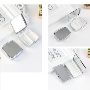 กล่องเก็บของทรงสี่เหลี่ยมผืนผ้าหลายช่องแบบพกพาได้อุปกรณ์โลหะสำหรับการเดินทางกลางแจ้งการระเหิดแบบทันสมัย - Product Image 3