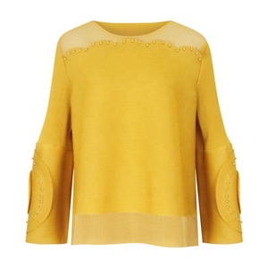 Blus Pakaian Wanita Desain Lemak Wanita Desain 100% Poliester Lengan Panjang Atasan Musim Panas - Product Image 2