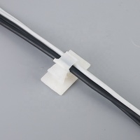 Siège de fixation d'attache de câble en nylon auto-adhésif pince de fixation de fil sans poinçonnage support organisateur de câble réglable Installcollator gérer