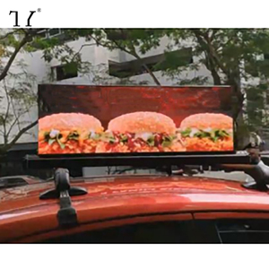 A todo color al aire libre P 4 impermeable de doble cara coche <span class=keywords><strong>Taxi</strong></span> superior pantalla Led - Product Image 3