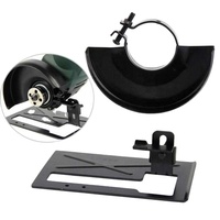 1 pièce Support de coupe allongé réglable pour meuleuse d'angle, support de sablage + housse de protection, outils électriques pour le travail du bois