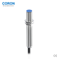 Capteur de Cylindre Pneumatique CORON CFJ-A8M, Capteur Magnétique à Effet Hall M8, Interrupteur de Proximité 10-30V PNP NO, Mini Volume, Longue Durée de Fonctionnement