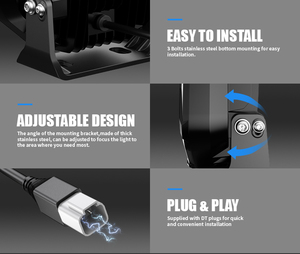 New Arrival Aurora 7 inch tắt đèn Đường Tắt đèn đường Vòng LED lái xe ánh sáng - Product Image 3