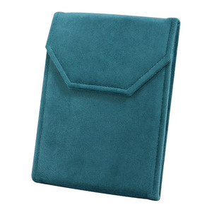 Sac de rangement pour bijoux en velours perlé pour femmes avec logo personnalisé, boîte d'emballage créative de couleur personnalisée par EleQueen - Product Image 5