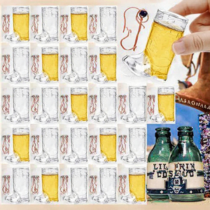 Gelas Shot Mini Bentuk Sepatu Koboi, Gelas Koboi, Gelas Koboi Barat untuk Pesta Lajang Koboi Cowgirl - Product Image 3